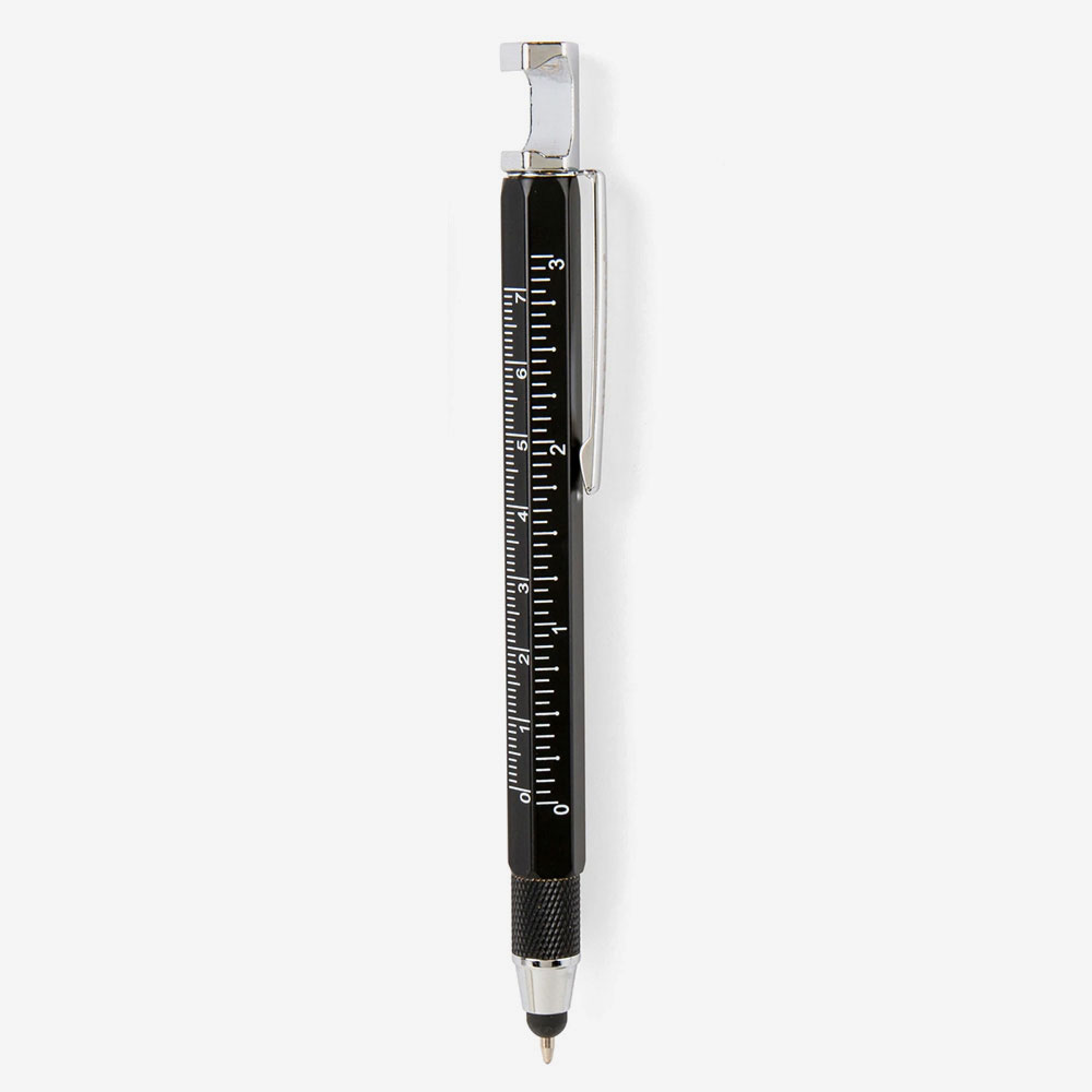 עט עם כלי עבודה 7IN1 שחור