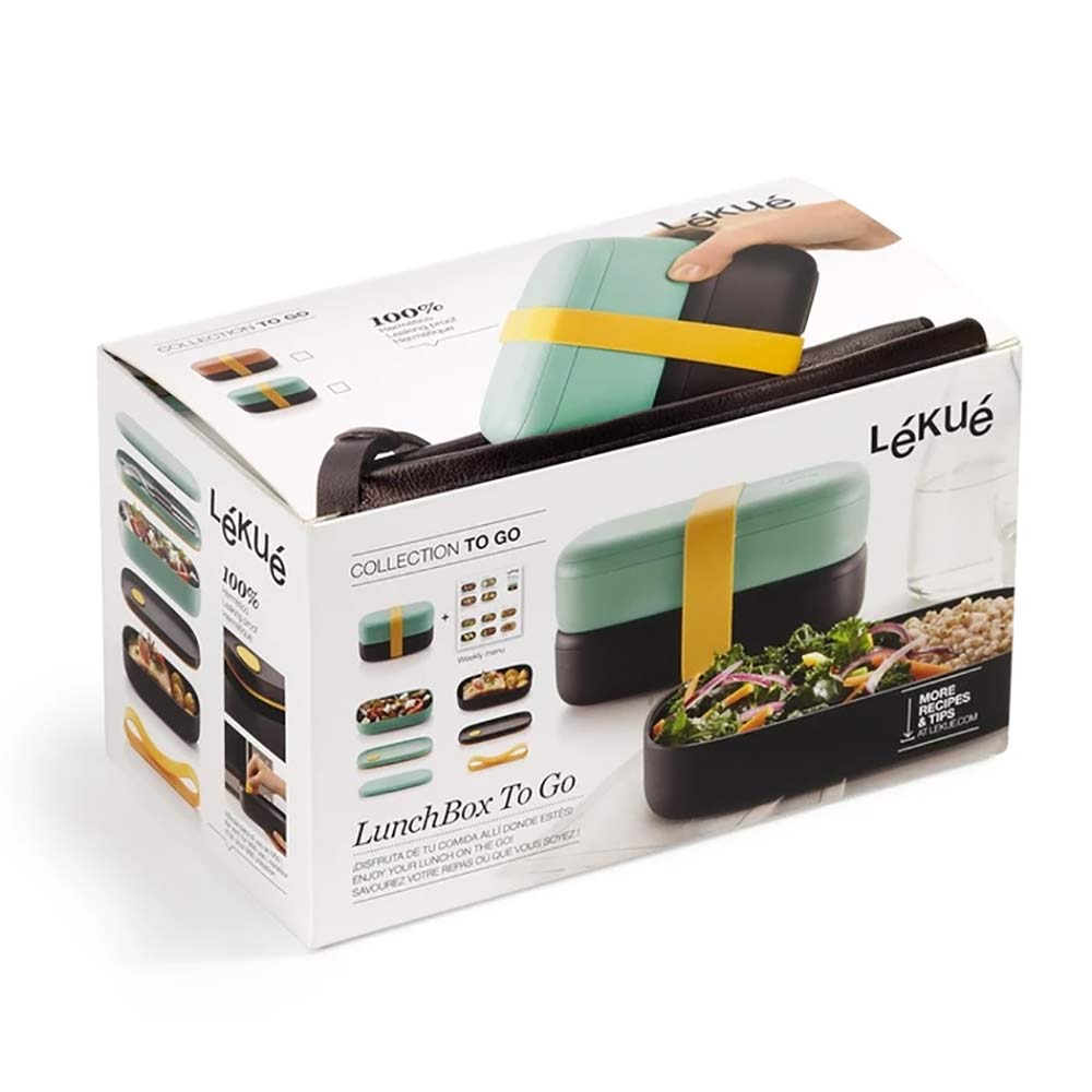 קופסת אוכל בנטו טורקיז