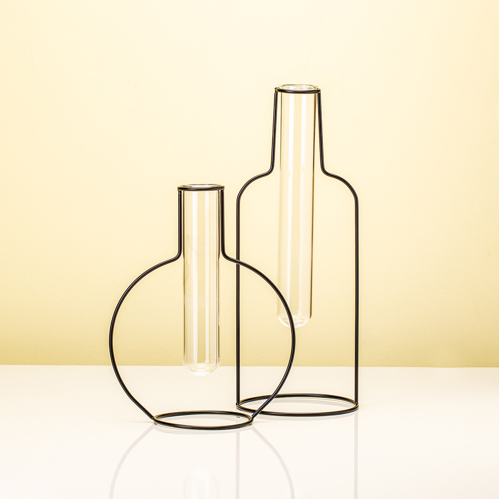 זוג אגרטלי צללית Silhuette Vase Set