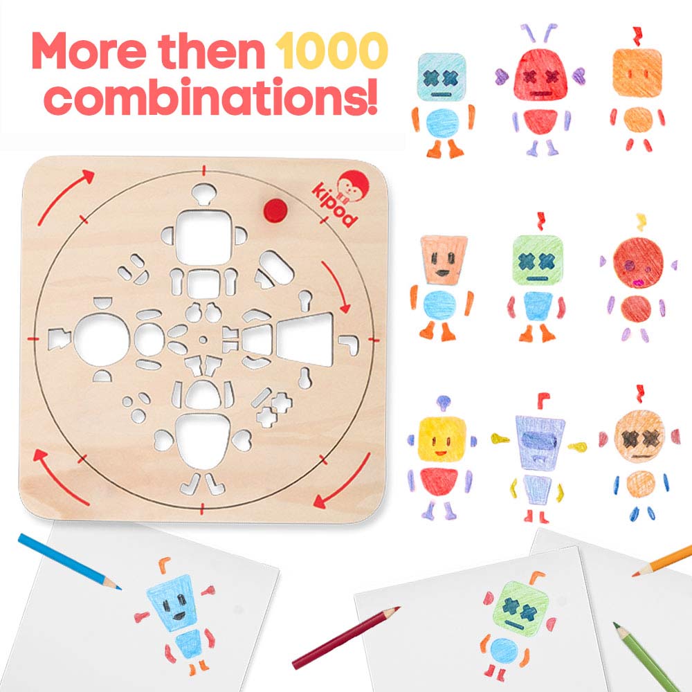 ארטוויסט - שבלונות ציור מפלצות