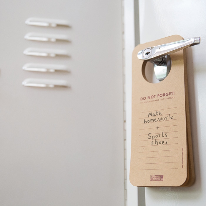 פנקס לדלת Doorhanger Notepad