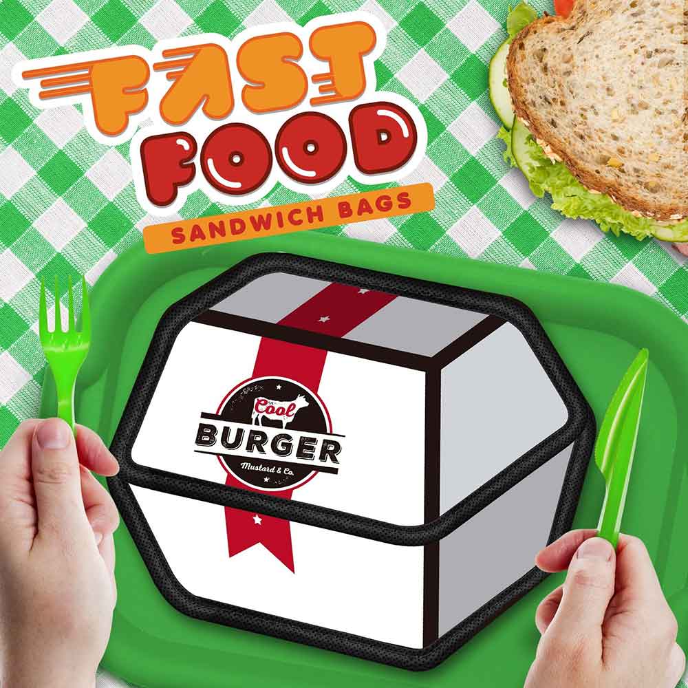 שקית אוכל תרמית המבורגר