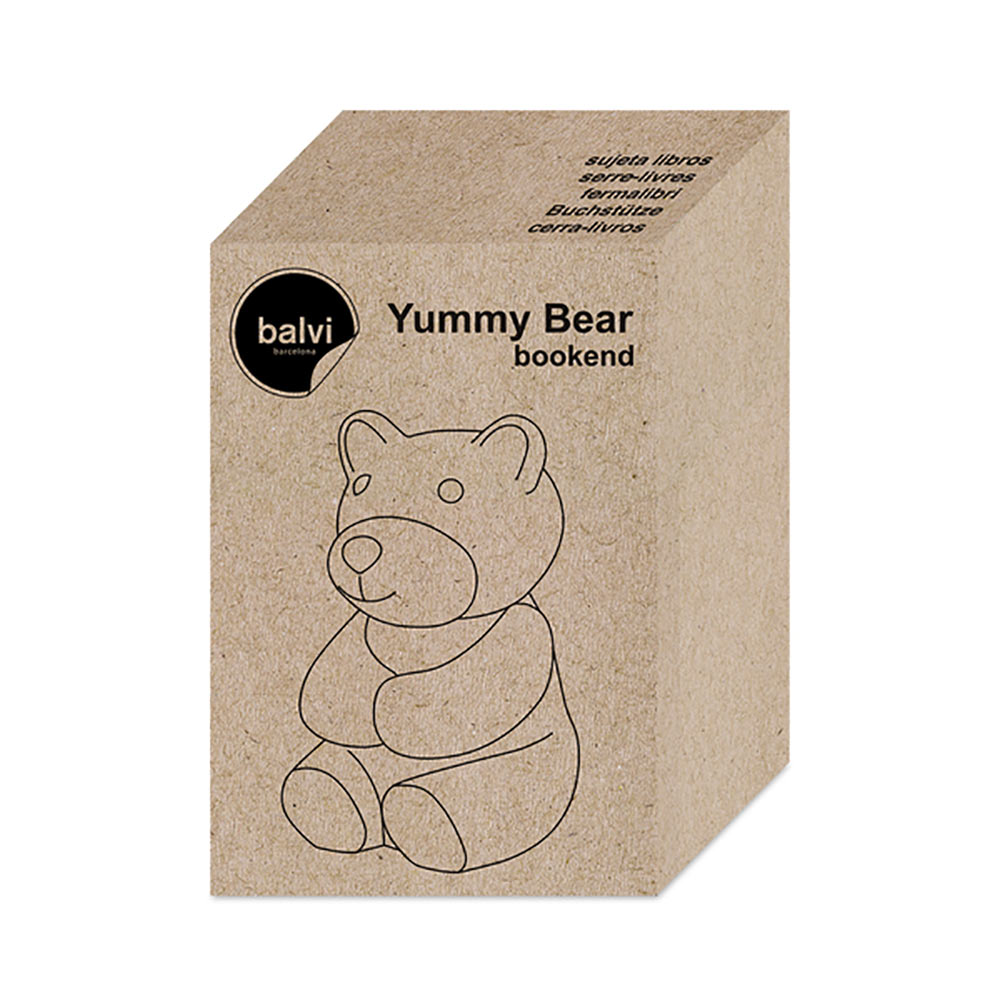 תומך ספרים דובון גומי Yummy Bear Bookend