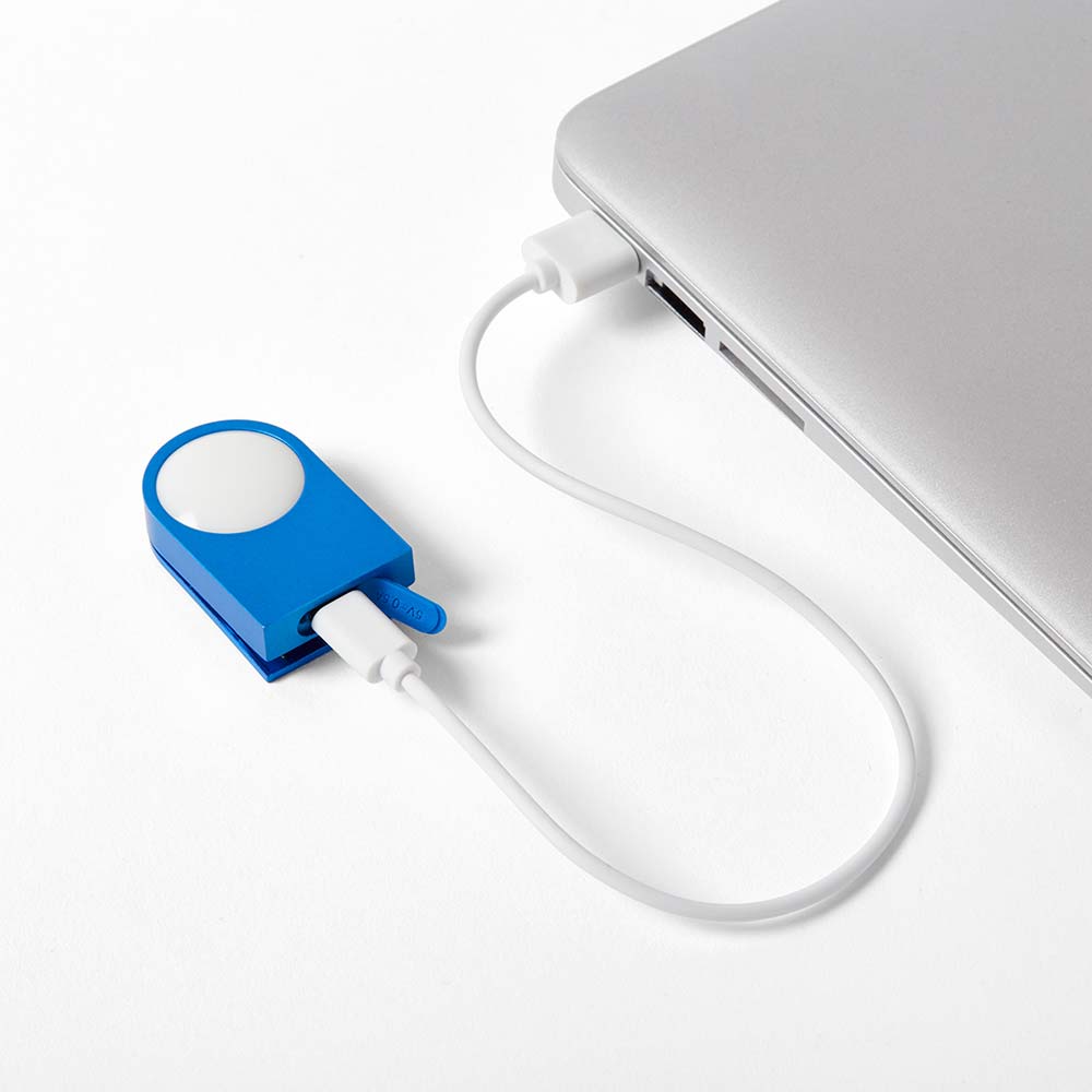 מנורת קליפס Lucie כחול