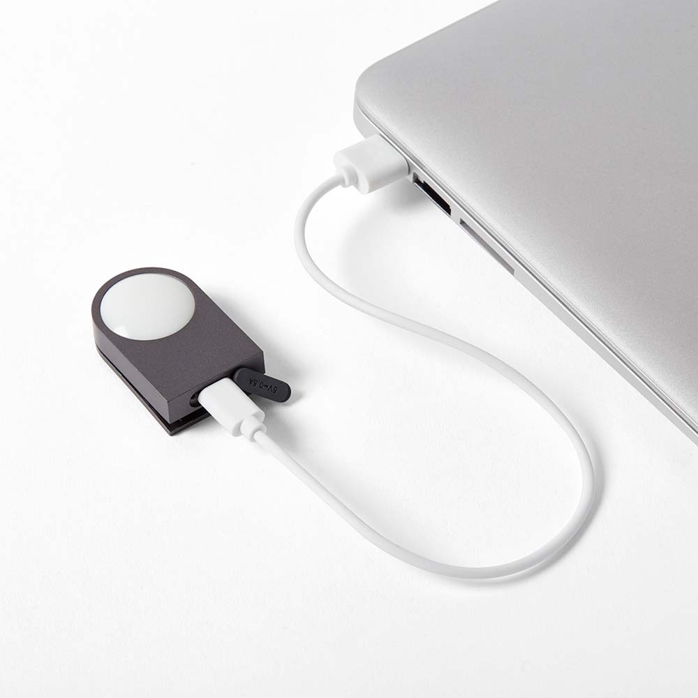 מנורת קליפס Lucie אפור