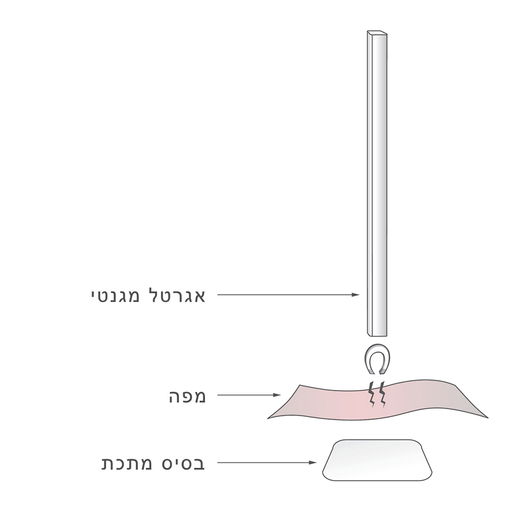 אגרטלים מגנטיים כסף