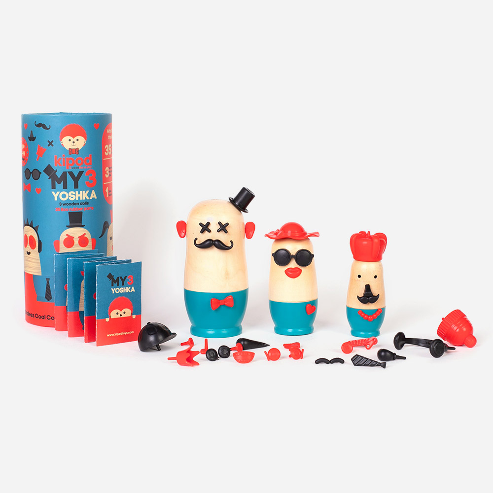 בבושקיט דמויות My 3Yoshka
