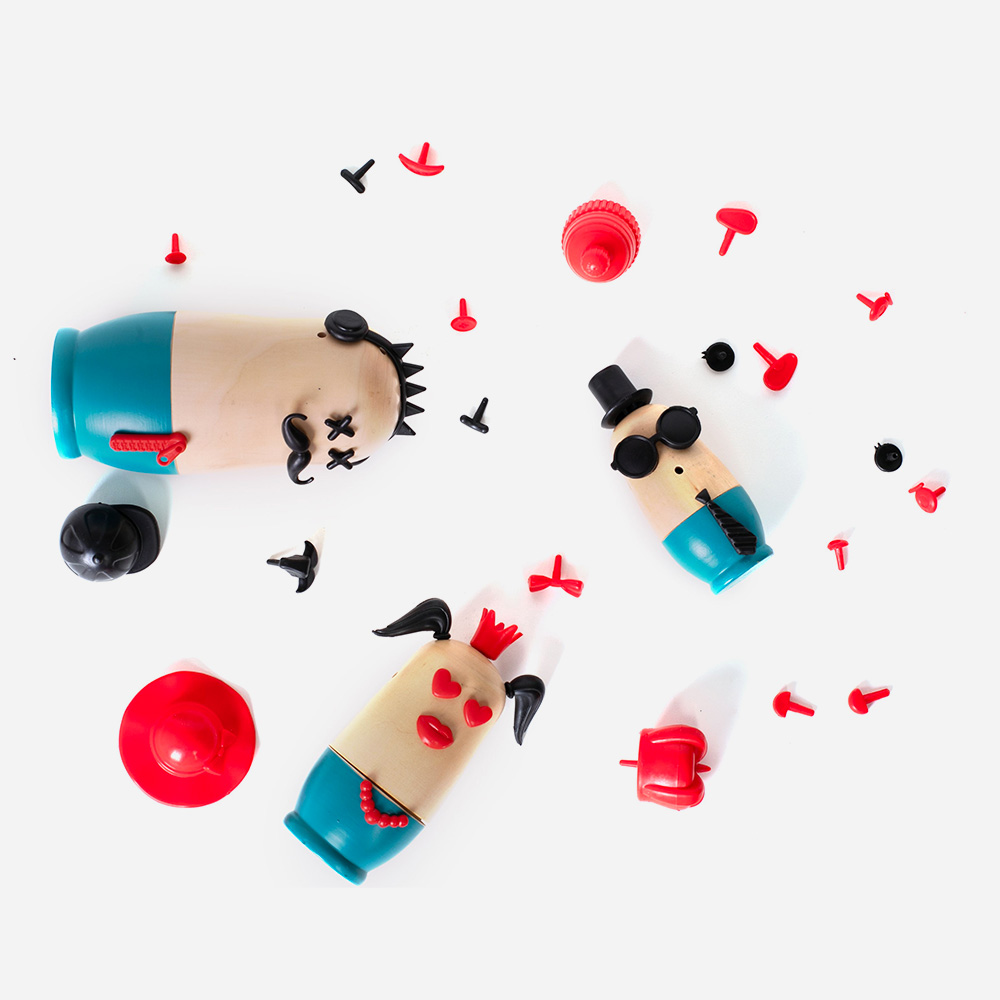 בבושקיט דמויות My 3Yoshka