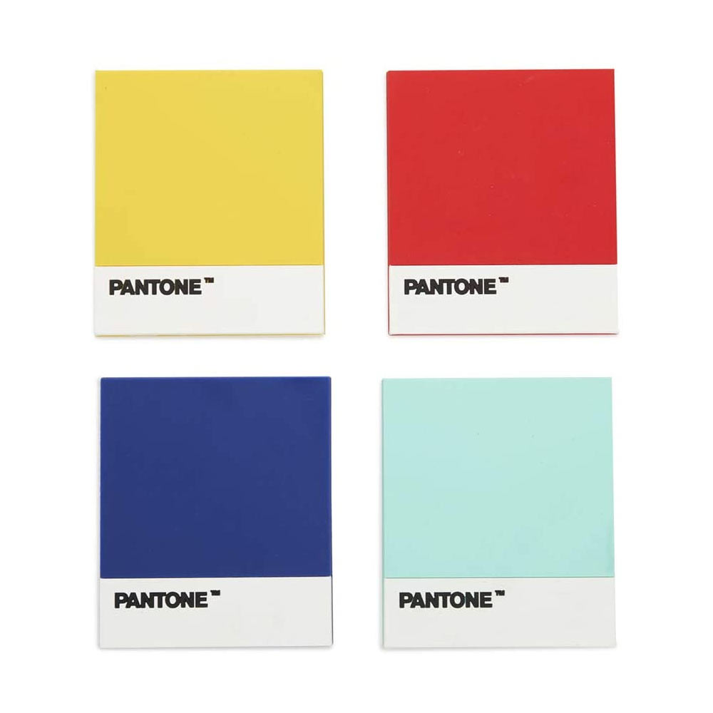 תחתיות לכוסות צבעי פנטון - סט של 4 Pantone Coasters