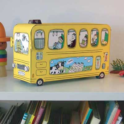 PaperCat צעצועי נייר להרכבה עצמית - כלי תחבורה