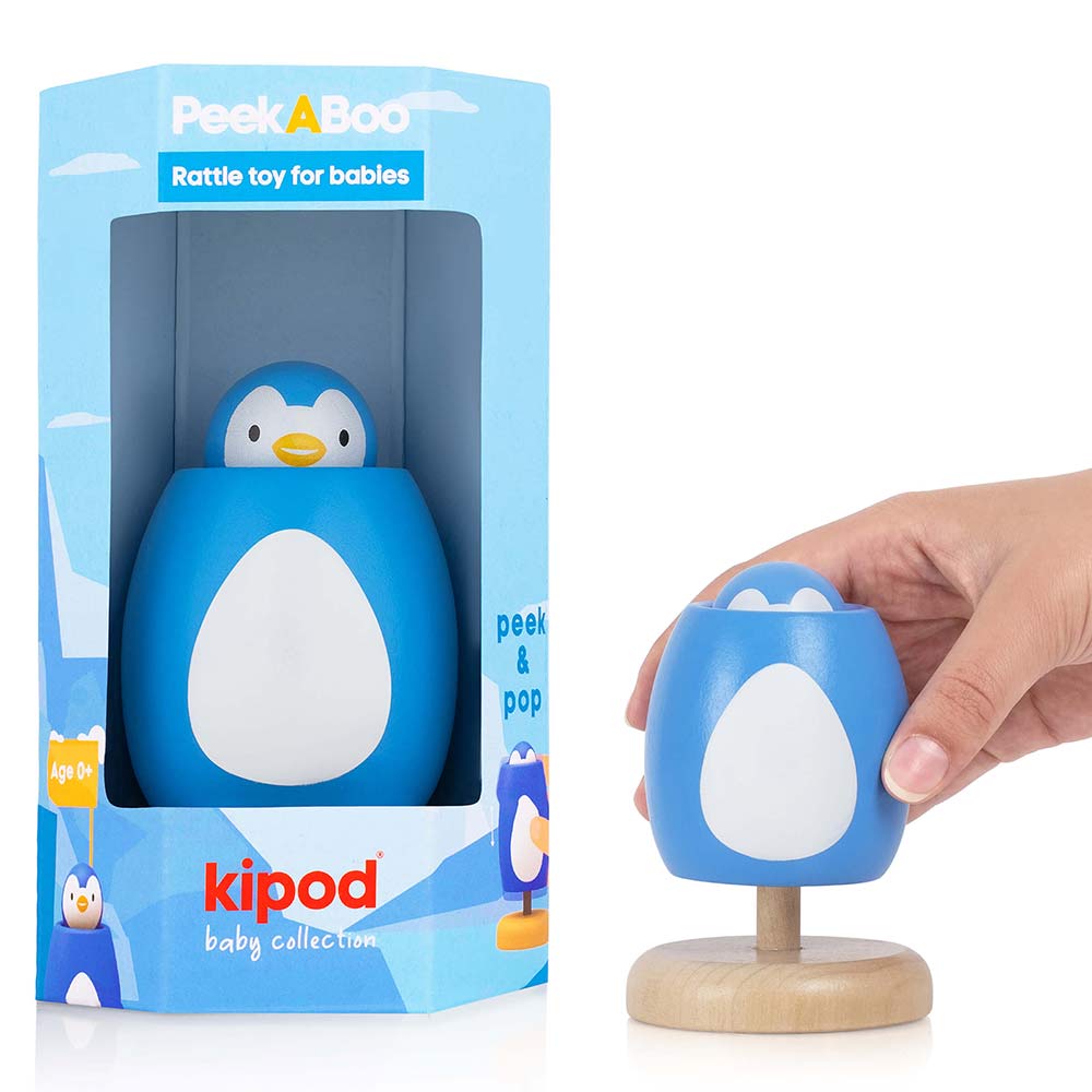 פיקבו פינגווין - צעצוע עץ