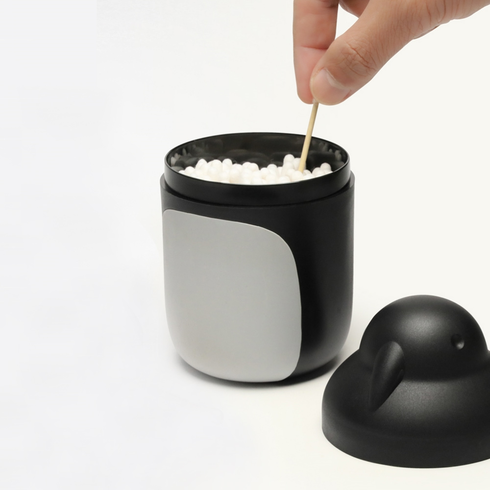 כלי איחסון לצמר גפן וצימרנים פינגווין