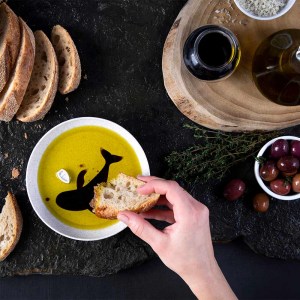 צלוחית לשמן וחומץ Dip Sea