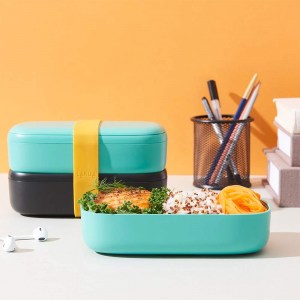 קופסת אוכל בנטו טורקיז
