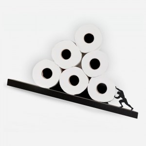 סיזיפוס מדף לאחסון גלילי נייר טואלט  Sisyphus