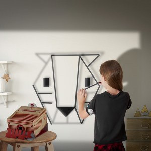 גראפיטייפ - מקרן גרפיטי עם וושי טייפ