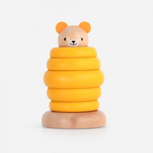 פיקבו דוב - צעצוע עץ