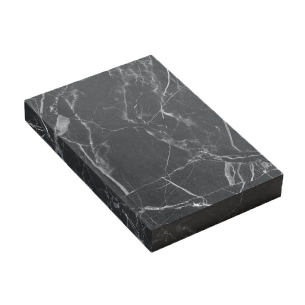 מחברת מעוצבת כלוח שיש שחור Slab Nero Marble A6