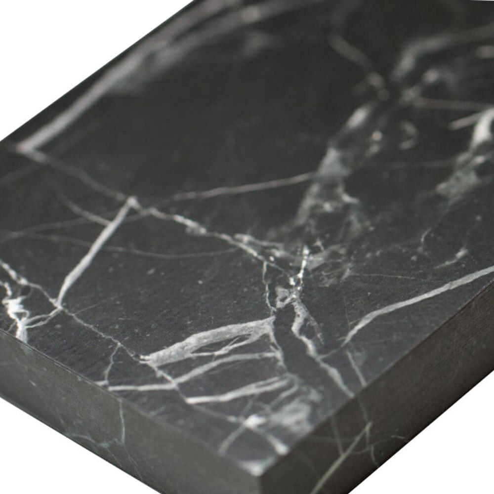 מחברת מעוצבת כלוח שיש שחור Slab Nero Marble A6