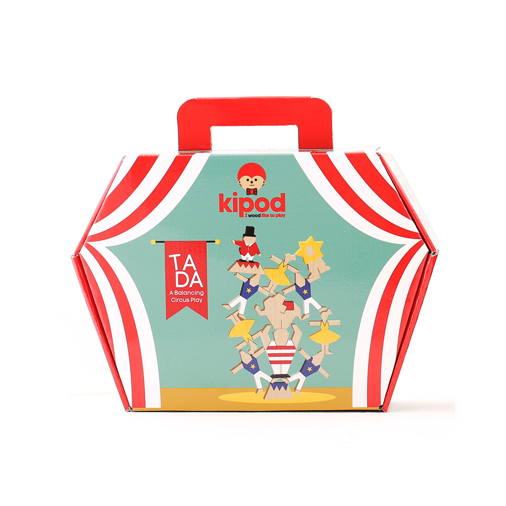 טה-דה משחק שיווי משקל קרקס מעץ